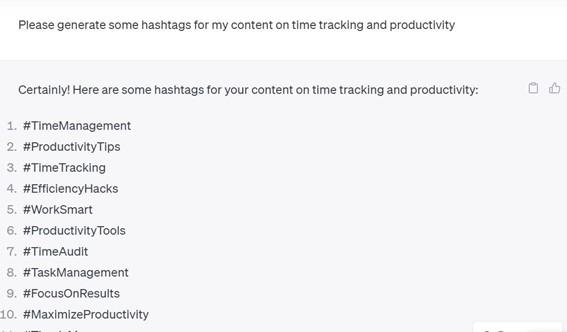 Effortlessly Categorize Content with ChatGPTs Relevant Hashtag Suggestions