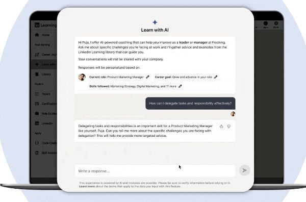 LinkedIn Tests New AI-Based Learning Elements In-Stream