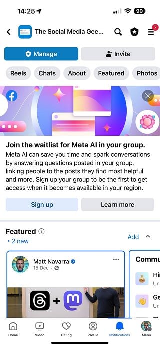 Meta Tools: Empowering Group Admins with New Generative AI Features